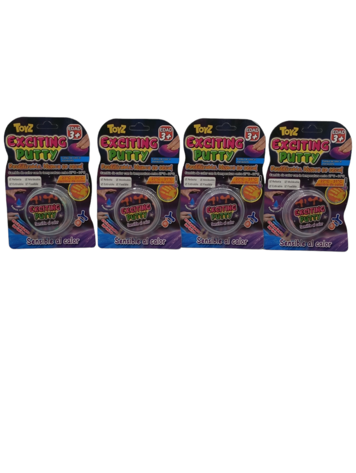 Exciting Putty calor lata en blister