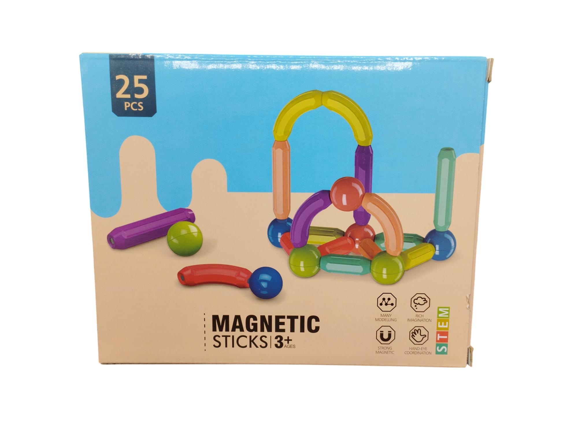 Magnetic Sticks en caja 25 pzs