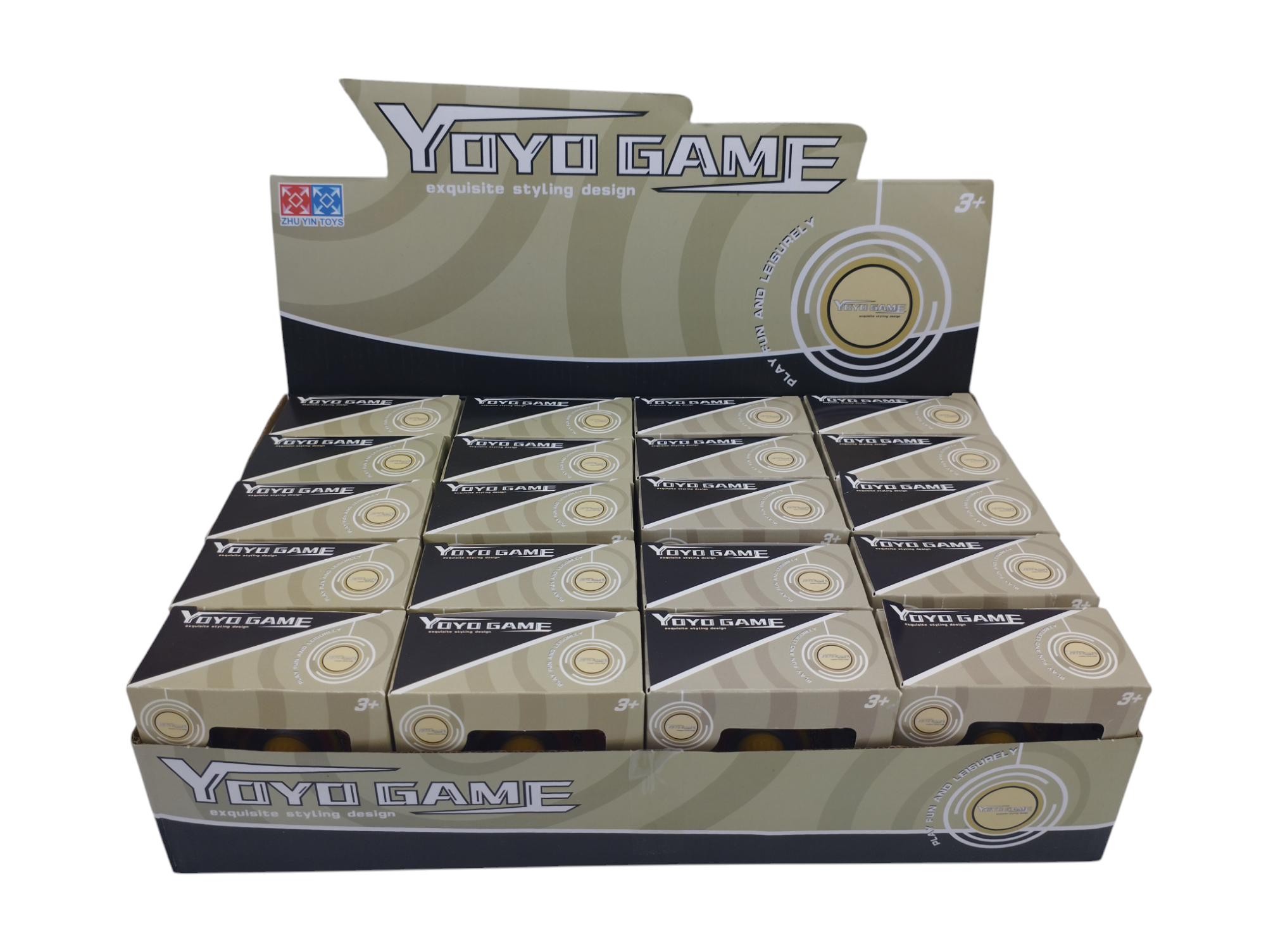 Yo-Yo de metal Super Super Power en Caja Exhibidora x20