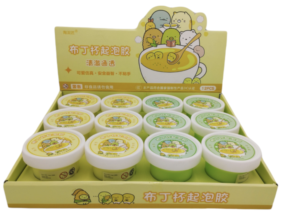 Milky slime x12 en caja exhibidora