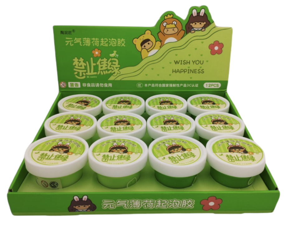 Milky slime x12 en caja exhibidora