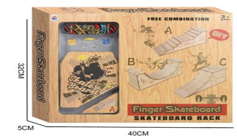 Rampas Finger Skateboard MDF