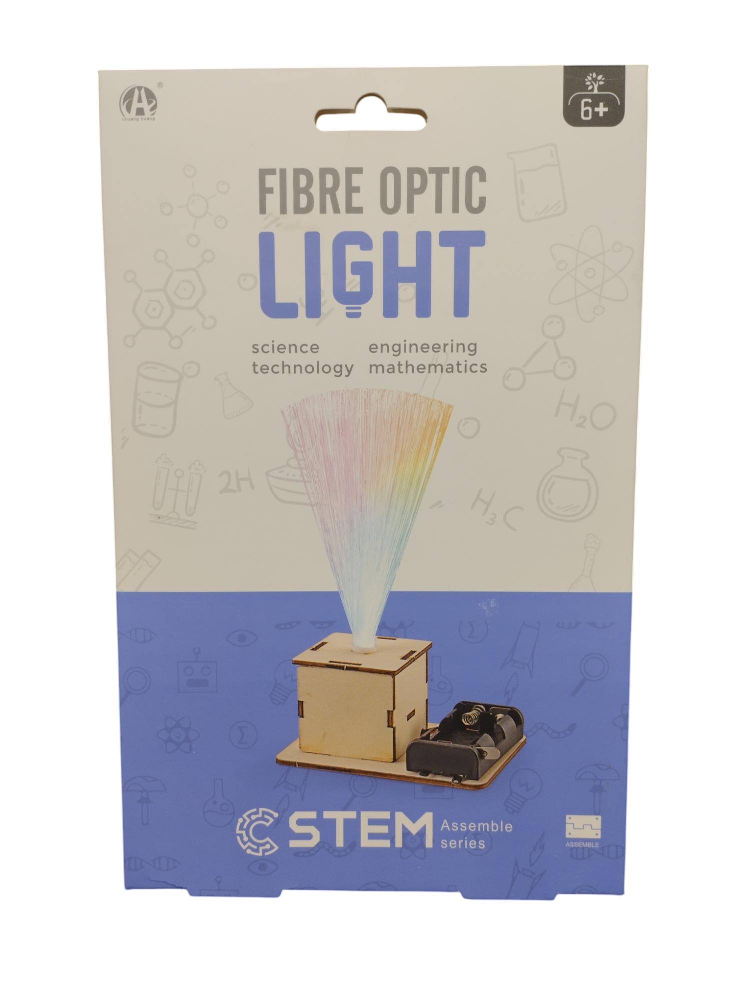 Luz de Fibra Optica para Armar en MDF