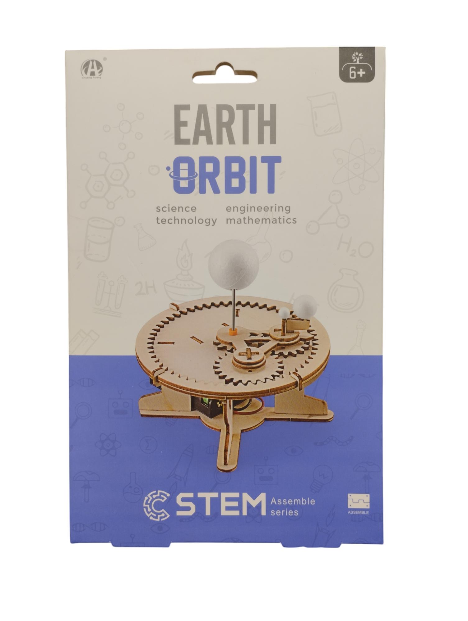 Orbita terrestre para Armar en MDF