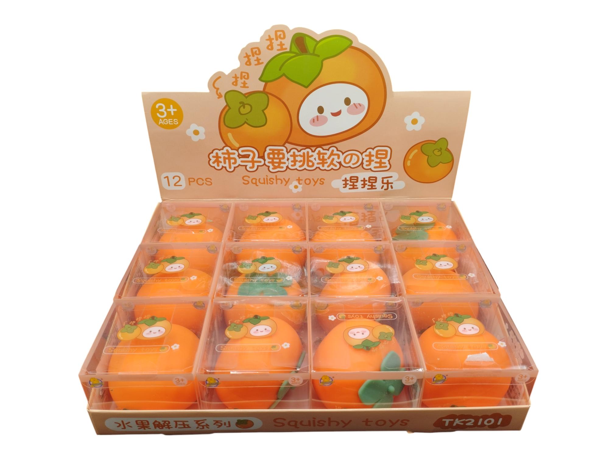 Squeeze Naranja x12 Unidades en Caja exhibidora