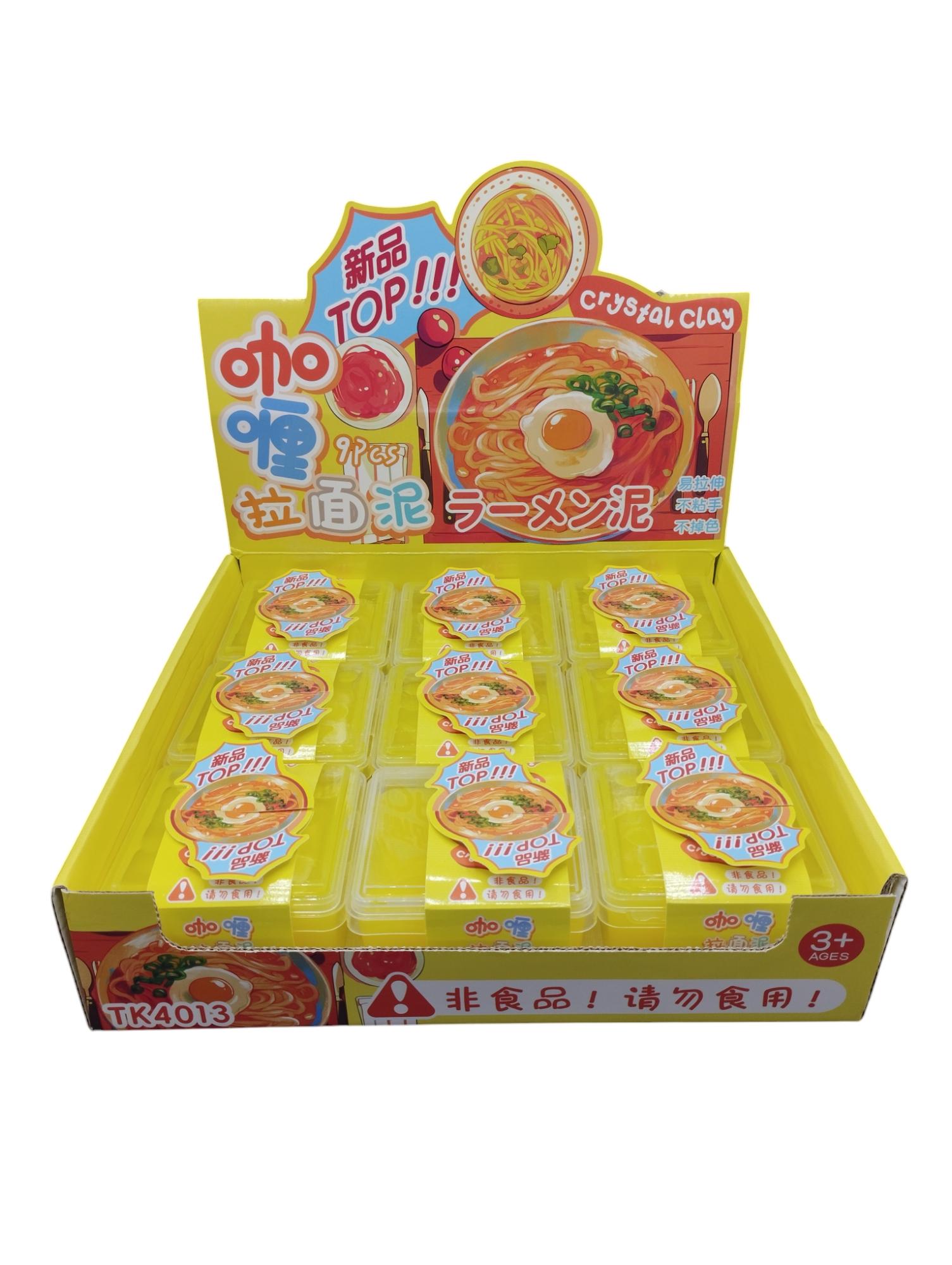 Ramen Crystal Clay x12 Unidades en Caja Exhibidora