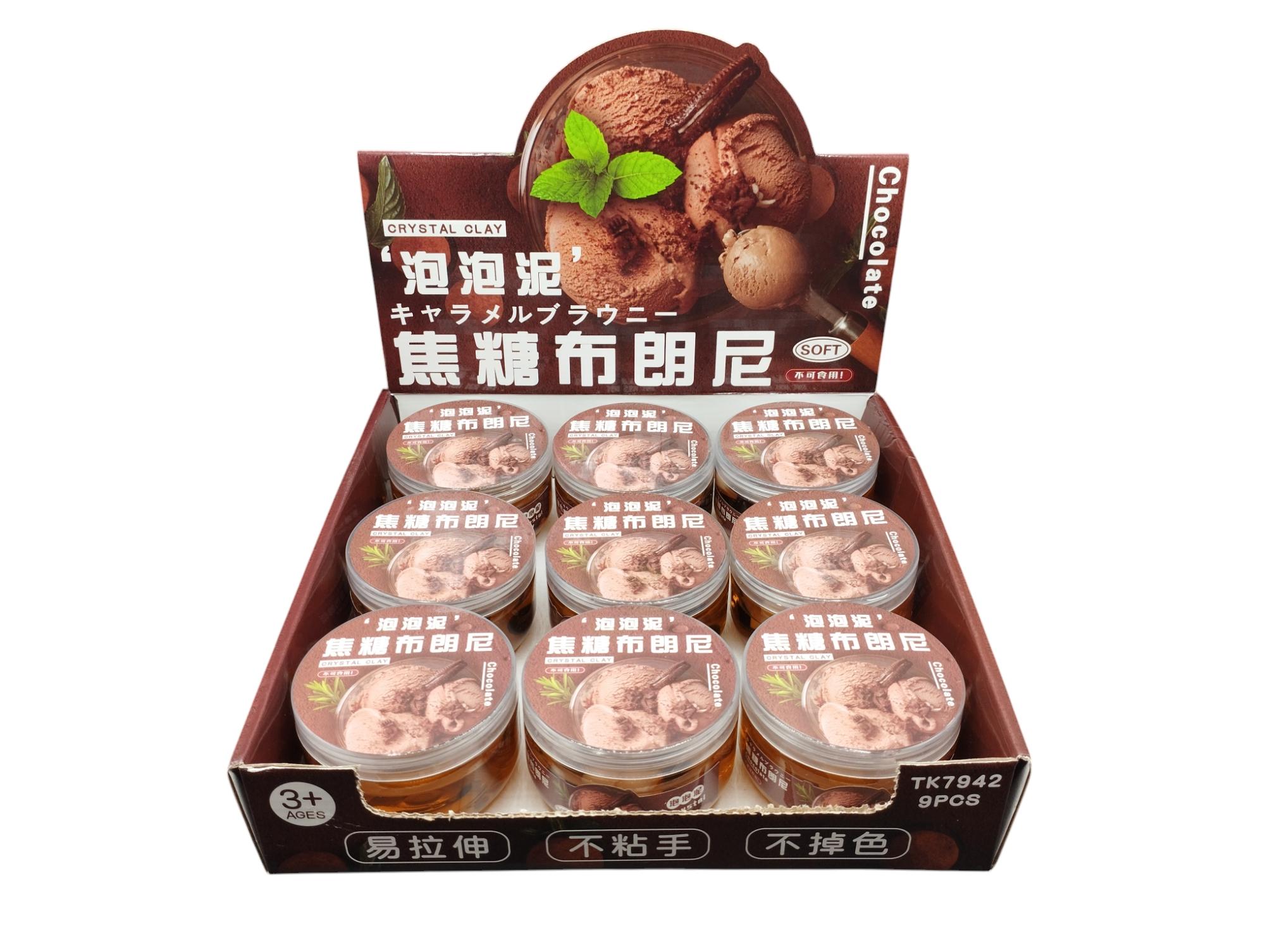 Crystal Clay Chocolate x 12 Unidades en Caja Exhibidora