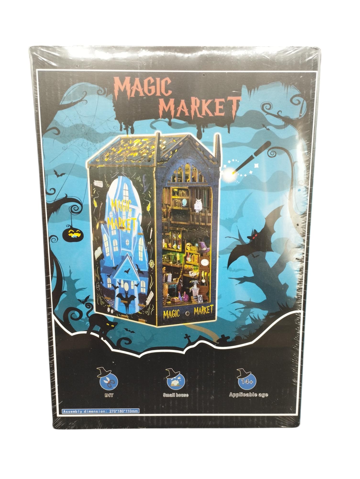 Magic Market Book Nook para Armar en MDF