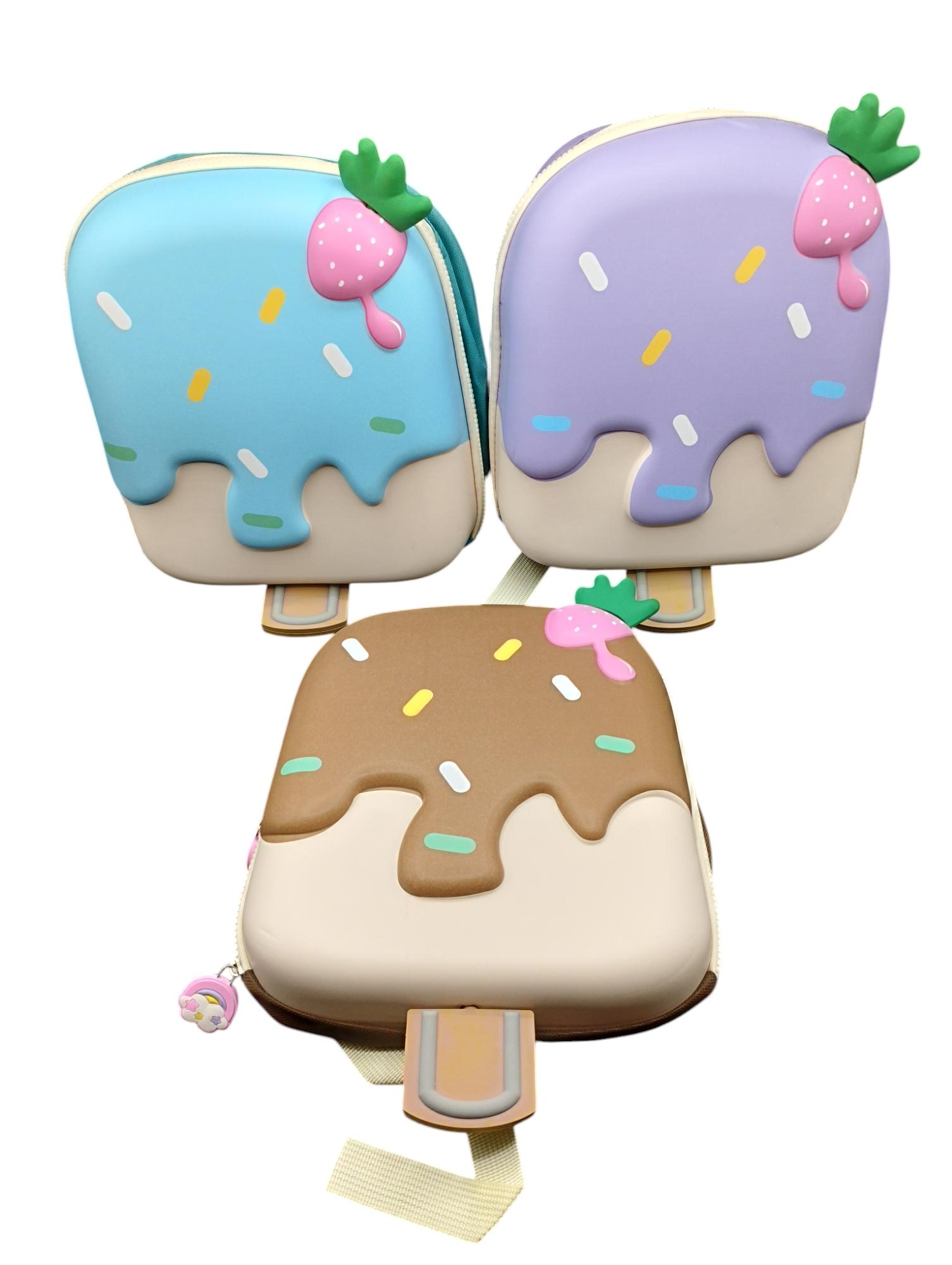Mochila Cute Paleta Helada Colores Pastel