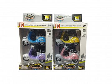 Moto Vespa x2 en caja