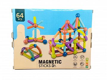 Magnetic Sticks en caja 64 pzs