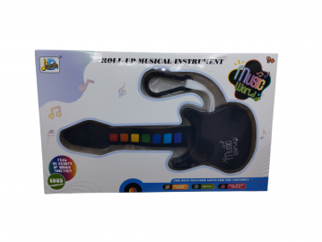 Mini Guitarra Electronica Multicolor Flexible