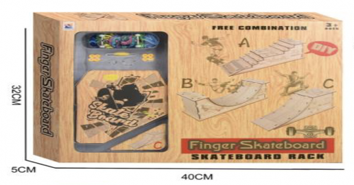 Rampas Finger Skateboard MDF