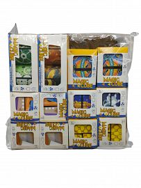 Cubos Anti Estres Deformables Interactivos en Bolsa x12 Unidades