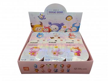 Masa Air Dry Clay x12 Unidades en Caja Exhibidora
