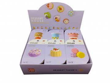 Masa Air Dry Clay x12 Unidades en Caja Exhibidora