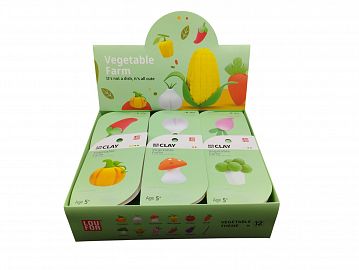 Masa Air Dry Clay x12 Unidades en Caja Exhibidora