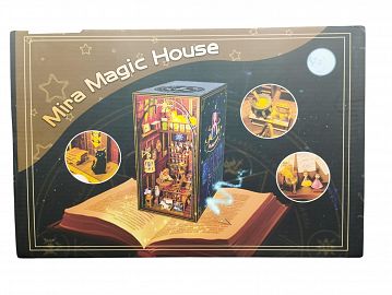 Mira Magic House Book Nook para Armar en MDF