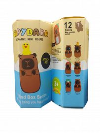 Capybara Hippers x12 en caja exhibidora
